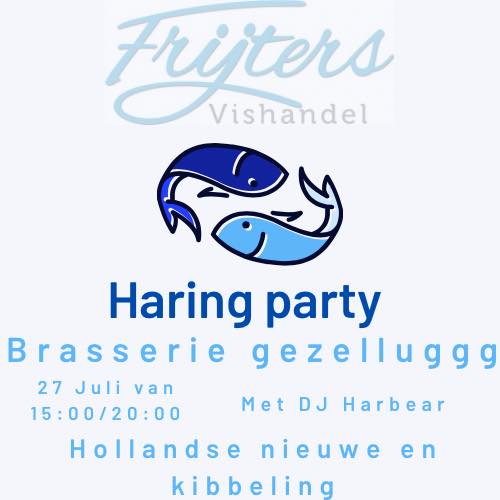 Haring party 2025 met vishandel frijters
